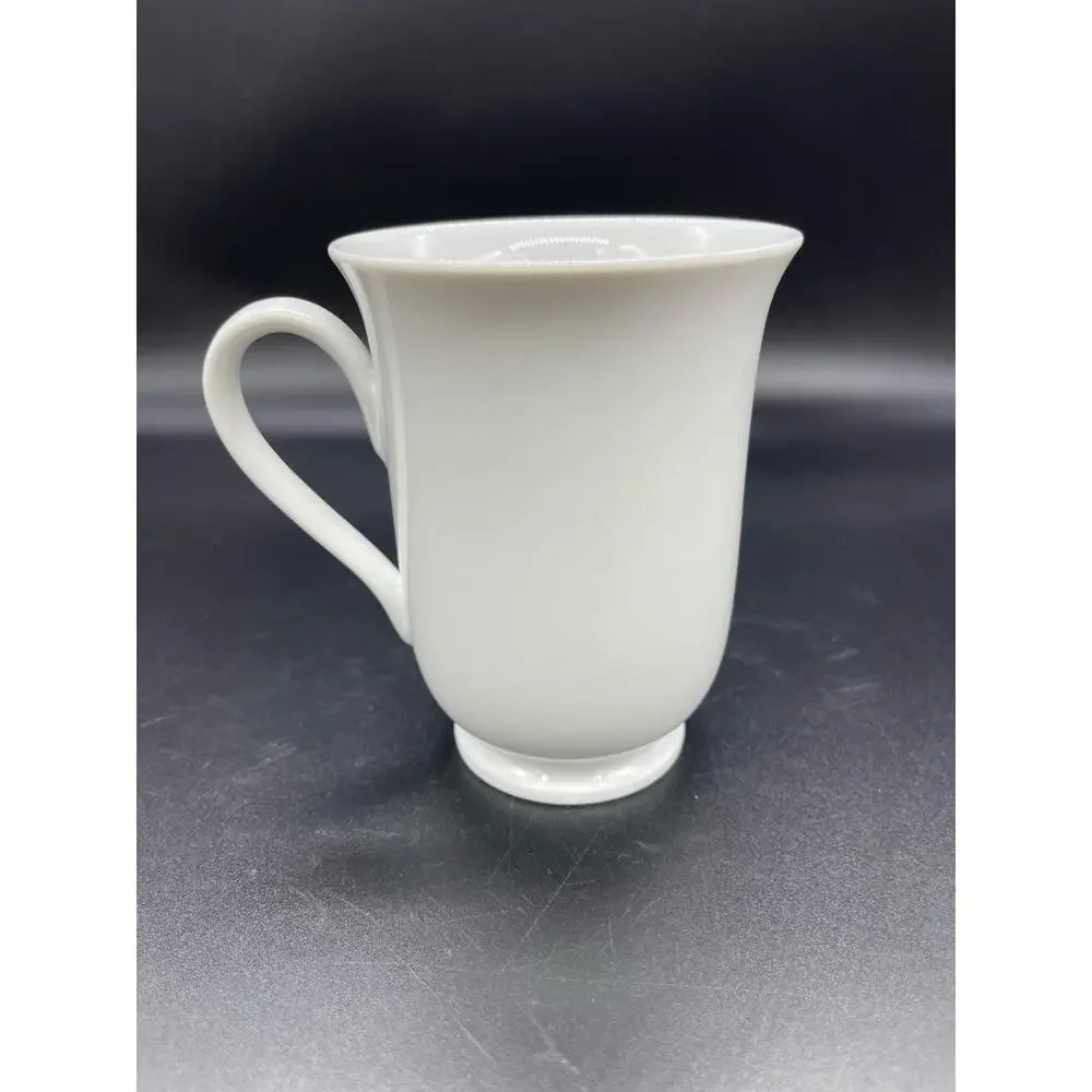 Pottery Barn Ceramic Santa Baby Coffee Cup Mug